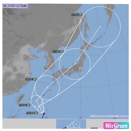 台風に備えましょう！