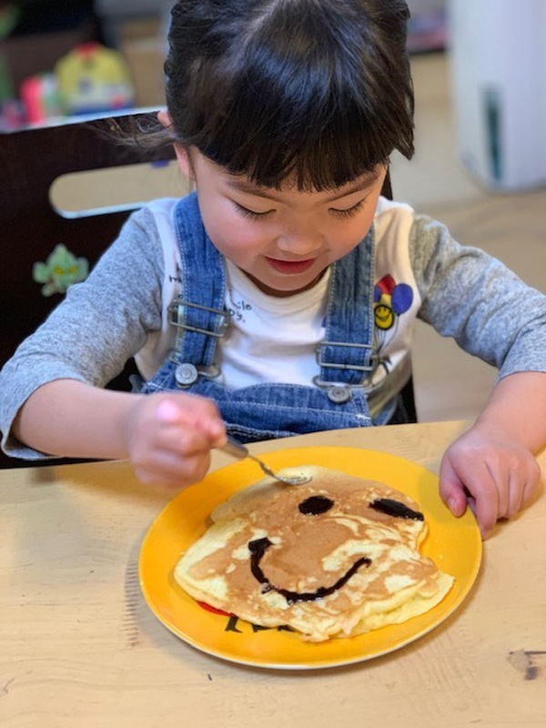 ホットケーキ食べたい♪