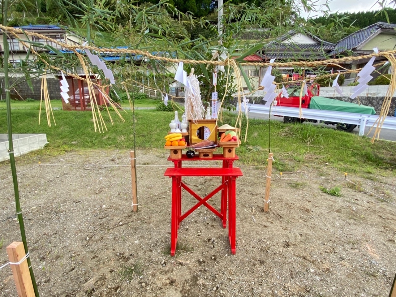 祝★地鎮祭　山都町S様邸