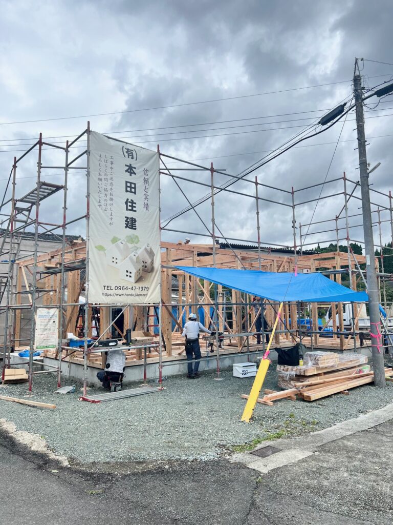 祝☆上棟　美里町　T様邸